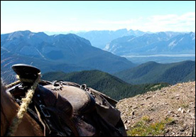 Larry's Riding Stables in the Rockies