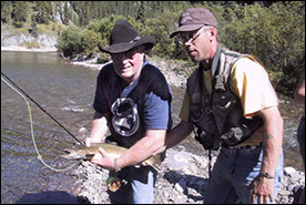 Lazy Vu Rocky Mountains Fishing